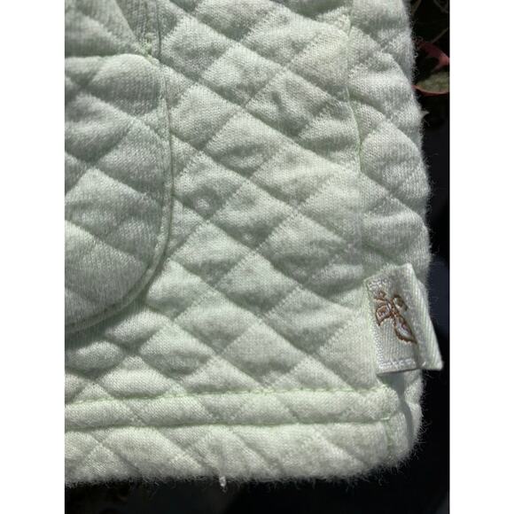 Childrens Place Pastel Lime Green Quilted Sweater2 - Picture 5 of 10